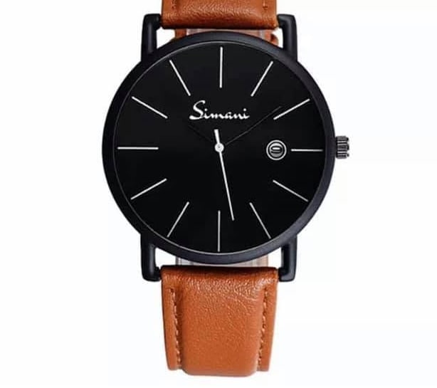 Tapa Black Dial, Tan Strap